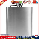 Stainless Steel Fishing Wine Bottle Water Pot Kettle Jug Hip Flask(7 oz) Newly