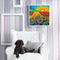 5D DIY Diamond Painting Sunflower Oil Painting Kits Full Round Drill Wall Decor