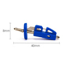 10pcs Fish Hook Quick Release Tool Sea Fishing Rig Splash Down Solo Bait Clips