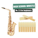 10pcs Eb Alto Saxophone Reeds Strength 2.5 Sax Woodwind Instrument Parts Newly