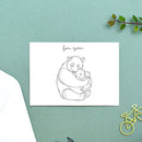 Hand-painted Transparent Stamps Silicone Seal DIY Card Making Decorative Crafts