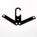 Portable Clothes Drying Rack Folding Storage Clothes Shelves Organizer Hangers