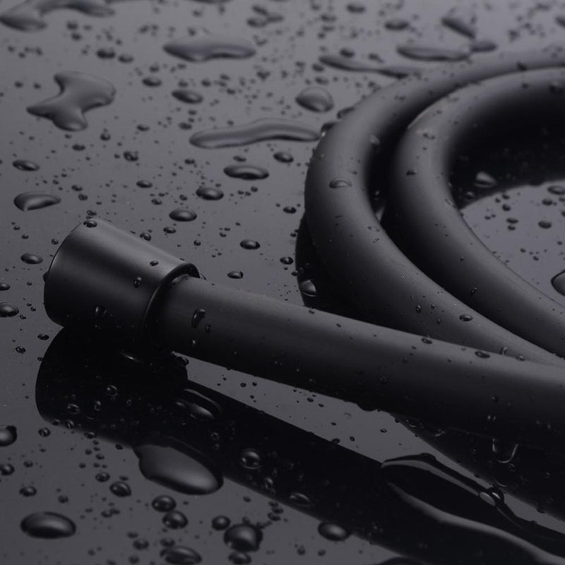Shower Hose Bathroom Explosion Proof Pipe 1.5m Flexible Matte Black