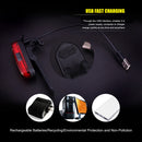 COB LED MTB Bike Rear Warning Lights 120LM Bicycle Taillight (Red Light) Newly