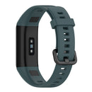 Silicone Strap Wristband Band for Huawei Band 4/Honor Band 5i (Olive Green)