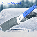 Car Ice Scraper with Clear Rubber Blade Plastic Handle Winter Auto Accessories
