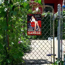 Garage Lady Retro Metal Plate Tin Sign Plate Wall Art Poster Home Decorations