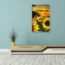 Sunset Flower Full Round Drill 5D Mosaic Diamond Painting Picture of Rhinestone