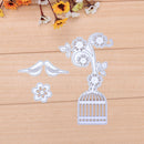 Cutting Dies, Dies Scrapbooking,3pcs Small Flowerpot Metal Cutting Tools Shea