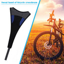 Indoor MTB Road Bike Trainer Frame Bicycle Sweat Cover Guard Net (Blue)