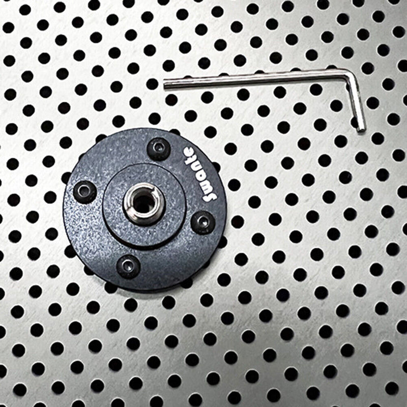 Swante Desk Connector Universal Tripod Adapter Wood Fixed Base for 1/4 3/8 Stand