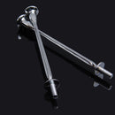 Set of 3 Tiers Cake Plate Stand Handle Fitting Party Crown Rod DIY