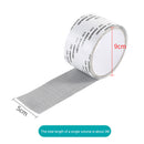 5x200cm Anti-Mosquito Screen Window Patch Self-Adhesive Repair Tape (Gray) Newly