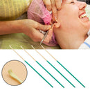 4Pcs Bamboo Wooden Ear Cleaner Spoons Anti-Slip Earpick Ear Care Earwax U0C7