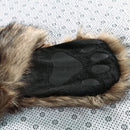 Warm Animal Fur Scarf Fluffy Plush Cap Ear Hood Shawl Glove Unisex
