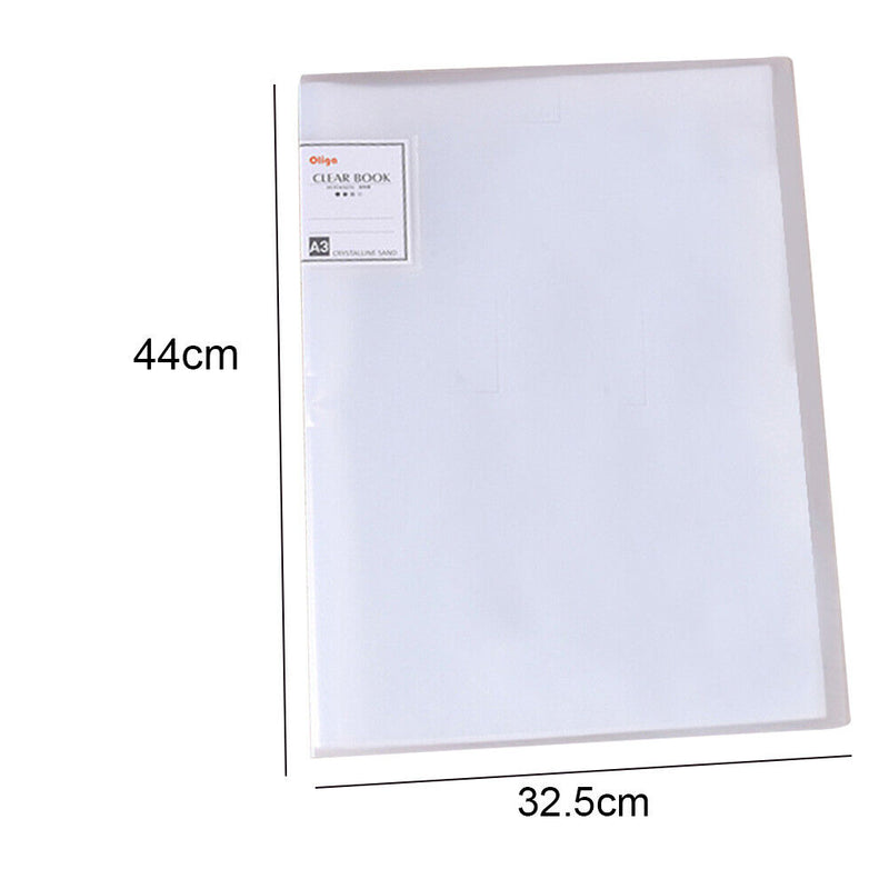 A3 30 Pages Diamond Painting Waterproof Photo Album Book Covers (White) Newly