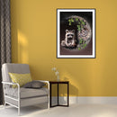 5D Diamond Painting Moon Squirrel Full Round Drill DIY Crafts Mosaic Picture