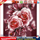 Rose 5D Diamond Painting Embroidery DIY Craft Cross Stitch Home Decor(Red) Newly