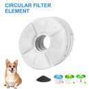 #A 125mm Carbon Filters Water Fountain Replacement for Pet Dog Cat Water Drinkin