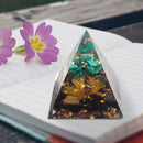 Crystal Energy Generator Orgone Pyramid Spiritual Heal Orgonite Stone (A) Newly