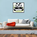 14CT Partial Cross Stitch Back to Back Panda Counted DIY Embroidery Kits