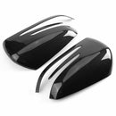 Carbon Fiber Side Mirror Cover Caps For Mercedes X204 W212 W176 W246 W204 C117