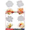 Flower Shaped Soft & Flexible Coaster Molds Reusable & Rich Details Molds Newly