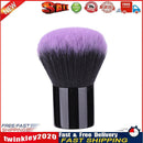 Loose Powder Nail Art Cleaning Brush Remove Dust Mushroom Brush (Purple) Newly