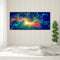 Colorful Cloud Oil Paint By Numbers Kits Hand Painted Wall Craft for Adults Kids