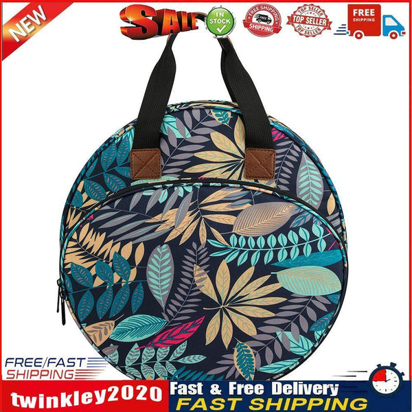 Embroidery Kit Storage Bag Handbag Cross Stitch Yarn Holder Handbag (Blue) Newly