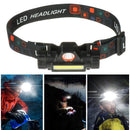 Rechargeable 2500lm Stepless Dimming Headlamp Head Lamp Working Light Headlight
