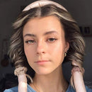 Heatless Curling Headband, Hair Wave Formers, Hair Styling Tools (Pink) Newly
