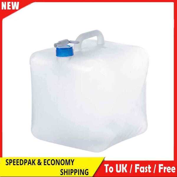 5/10/15/20L Collapsible Water Container Outdoor Hiking Fishing Drinking Bag Tank