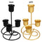 Wrought Iron Candelabra Metal Candle Stands Modern Style Candle Holders