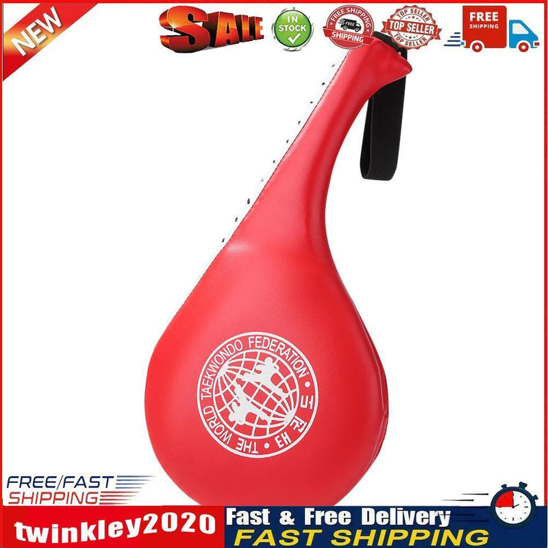 Taekwondo Boxing Training Pads Karate Punch MMA Sponge Foot Target (Red) Newly