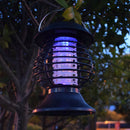 Bug Zapper Solar Powered Portable Outdoor Mosquito Killer Fly Trap Lantern Newly