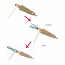 Size Home Cross Stitch Hand Large Eye Stainless Steel Threader Sewing Needles