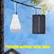 5V 15W 300LM Portable Solar Power Outdoor Lamp Low Power Consumption Bulb Newly