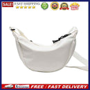 Women Casual Solid Color Canvas Crossbody Bag Fashion Small Chest Shoulder Bags
