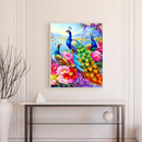 Animal Oil Paint By Numbers Kit DIY Frameless Drawing Picture for Adults Deco