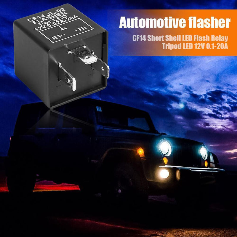 3-Pin EP35 JL02 LED Electronic Flasher Module Fix Turn Signal Lamp Hyper Flash