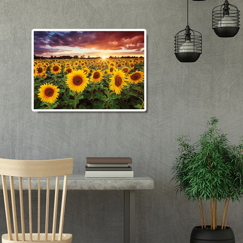 5D DIY Diamond Painting Sunflower Full Round Drill Embroidery Cross Stitch Kit