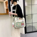 Korean Student Schoolbag Japanese Nylon Backpack Girl Travel Totes Shoulder Bags