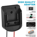 Adapters for Makita 18V Battery Recessed Switches Fuse Terminal Block Set Kit