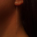 Earring Gothic Shiny Ear Line Ear Stud Long Tassel Drop Earring Earrings Chain