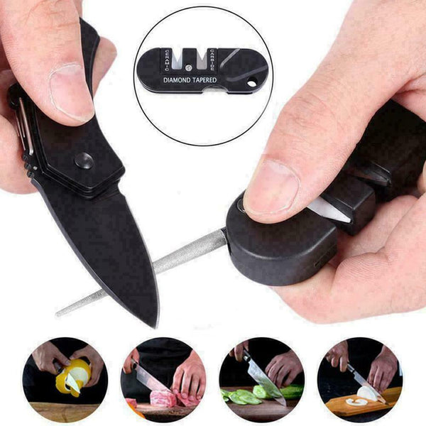 Best Outdoor Pocket Tool Sharpener Diamond Tapered Rod Tool Carbide J0U2 K7E3