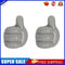2pcs Hand Shape Cable Winder Desktop Wire Clips Toothbrush Holder (Grey)