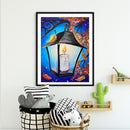 Light in Wind Oil Paint By Numbers Kits Canvas Drawing DIY Coloring Picture
