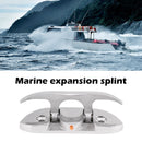 Folding Dock Cleat 4-1/2 inch 316 Stainless Steel Retractable Boat Cleat Newly