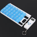 28 Slots Weekly 7 Days Portable Pill Box Colorful Plastic Holder Pill Cases